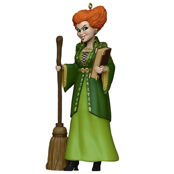 Disney Hocus Pocus Winifred Sanderson Ornament Hallmark Keepsake NEW Halloween - Picture 1 of 6
